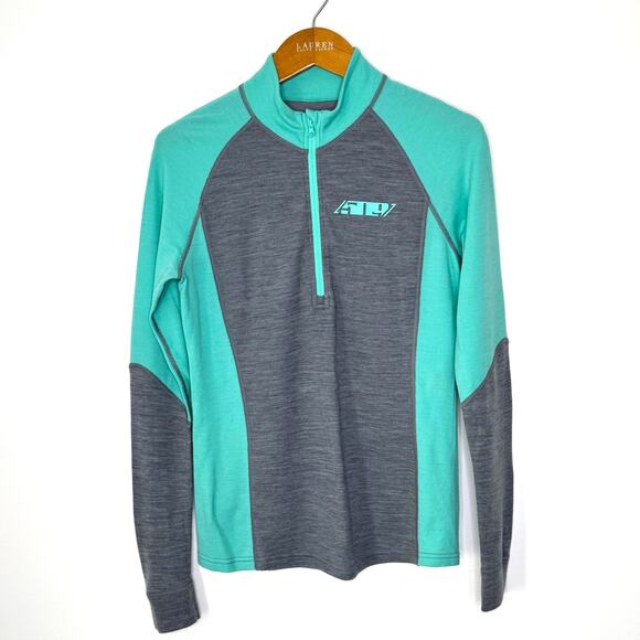 Ride 509  FZN 1/4 zip merino wool pullover - Picture 1 of 11